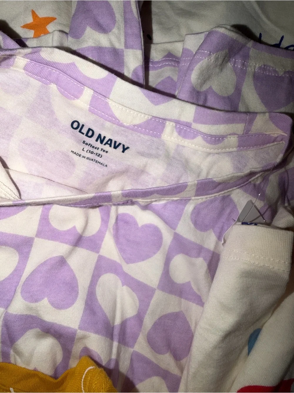 Old navy 6PC  nwt L 10/12 softest tee